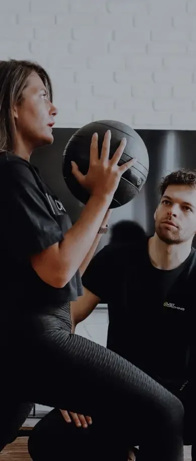 Une séance de coaching sportif à domicile
